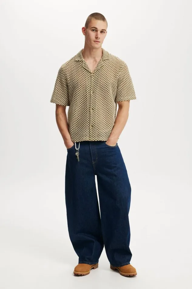 Cotton On Jeans Baggy Balloon Jean Apollo Blue 8211 Men