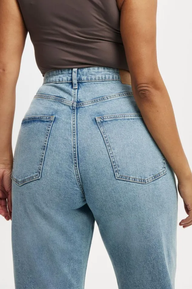 Cotton On Jeans Curvy Stretch Bootcut Jean Bells Blue 8211 Women