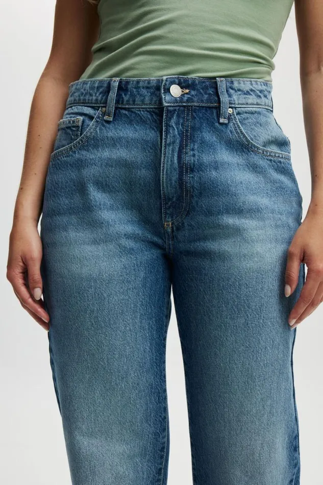 Cotton On Jeans Original Straight Jean Dream Blue 8211 Women Cotton On Jeans Original Straight Jean Dream Blue 8211 Women