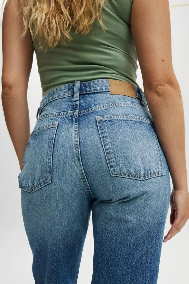 Cotton On Jeans Original Straight Jean Dream Blue 8211 Women Cotton On Jeans Original Straight Jean Dream Blue 8211 Women