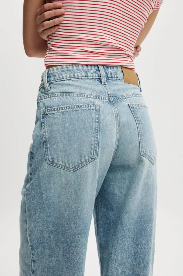 Cotton On Jeans Relaxed Wide Jean Oasis Bluetie 8211 Women