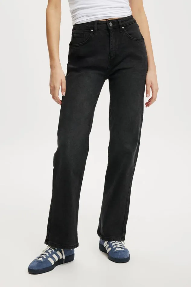Cotton On Jeans Slim Straight Jean Black Pepper 8211 Women Cotton On Jeans Slim Straight Jean Black Pepper 8211 Women