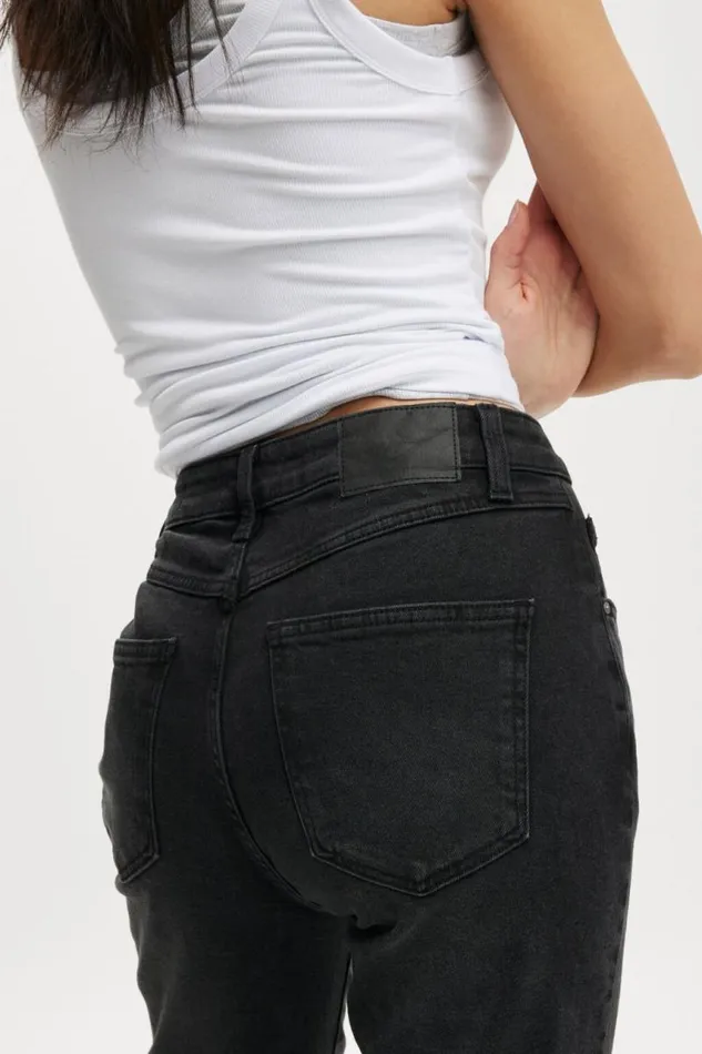 Cotton On Jeans Slim Straight Jean Black Pepper 8211 Women Cotton On Jeans Slim Straight Jean Black Pepper 8211 Women