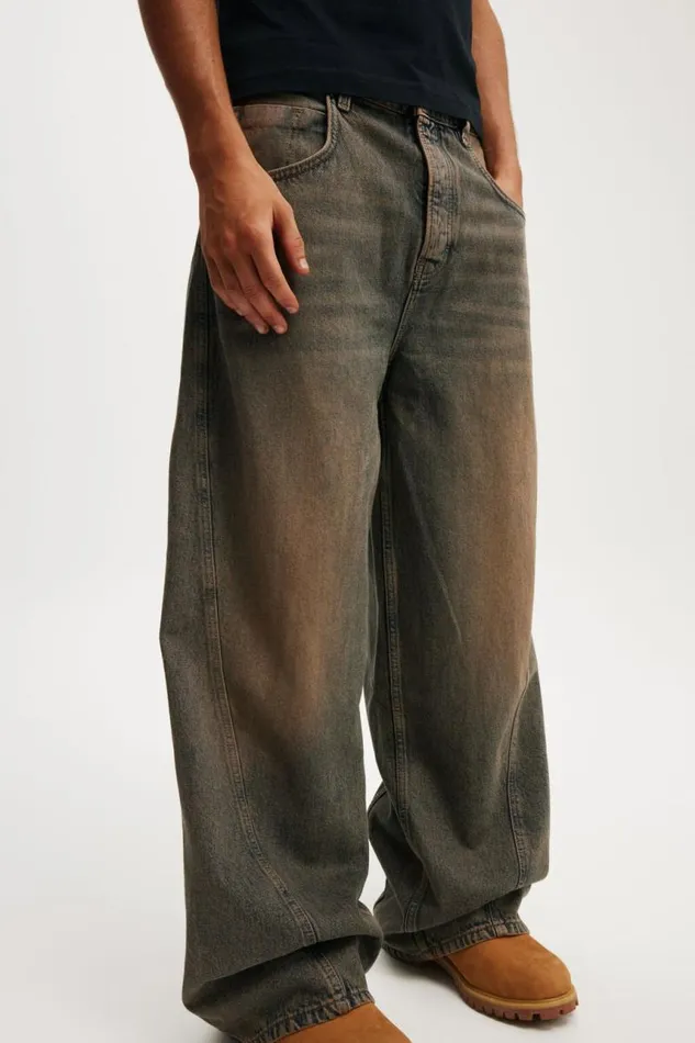 Cotton On Jeans Super Baggy Balloon Jean Trippin Blue 8211 Men