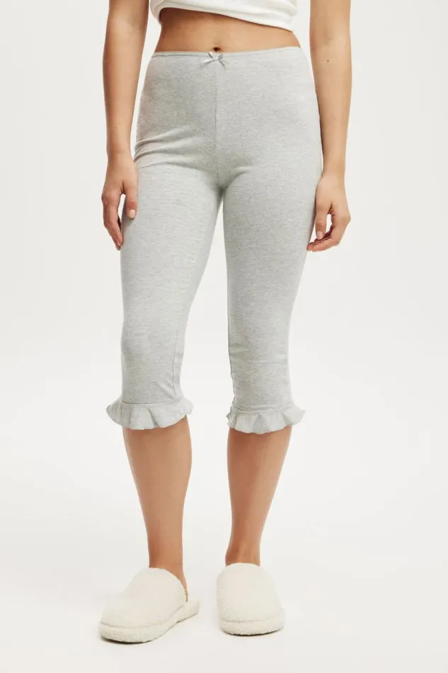 Cotton On Pajamas Jersey Sleep Capris Grey Marle 8211 Women Cotton On Pajamas Jersey Sleep Capris Grey Marle 8211 Women