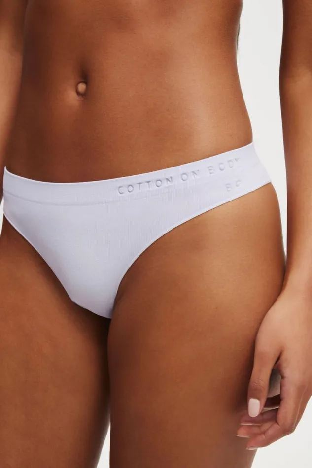 Cotton On Panties Seamless Hipster Cheeky Brief Washed Thistle 8211 Women