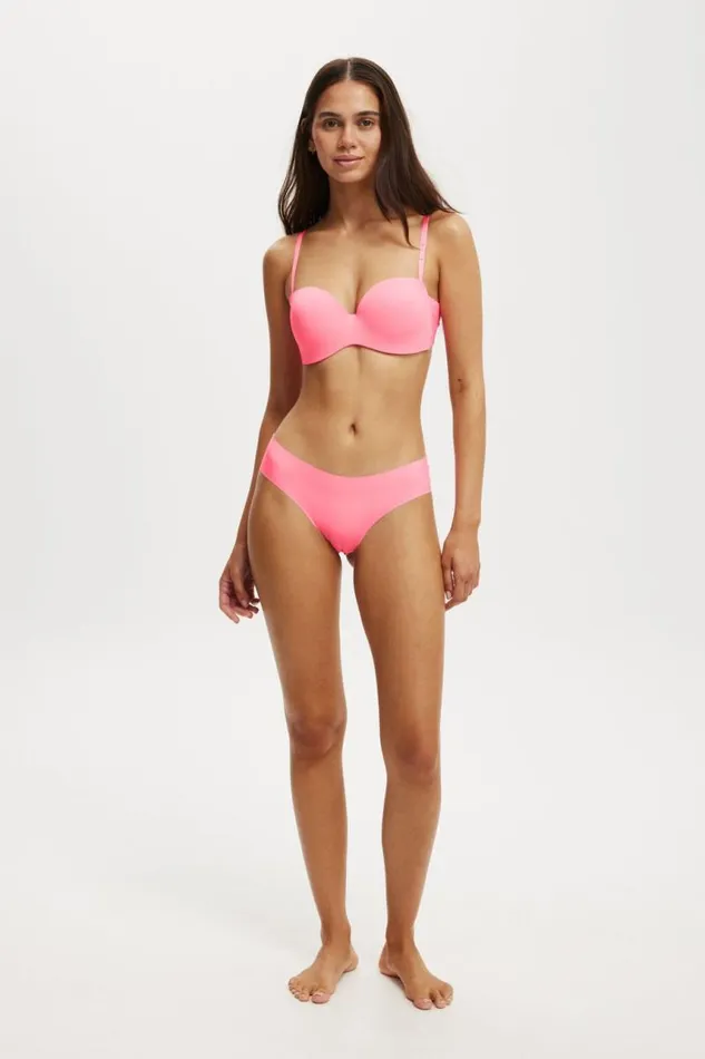 Cotton On Panties The Invisible Bikini Brief Pink Heaven 8211 Women