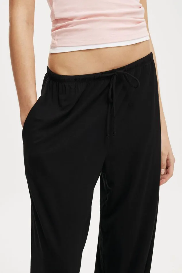 Cotton On Pants Blair Wide Leg Pant Black 8211 Women