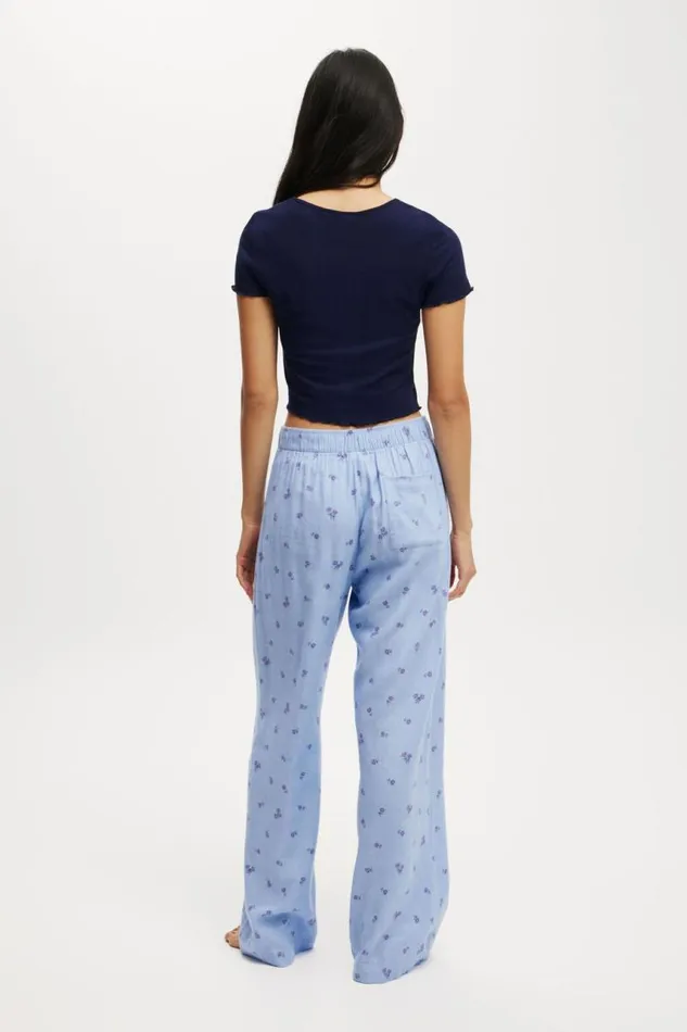Cotton On Pants Flannel Boyfriend Boxer Pant Bella Rose 8211 Women