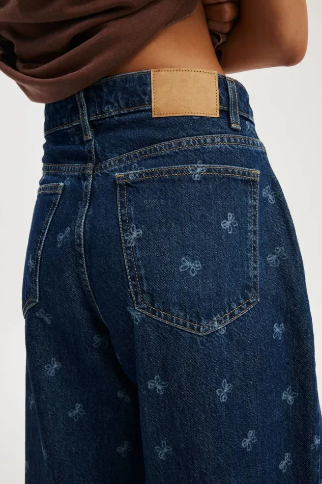 Cotton On Pants Relaxed Wide Jean Nordic Bluebow Laser 8211 Women Cotton On Pants Relaxed Wide Jean Nordic Bluebow Laser 8211 Women