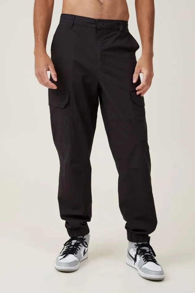 Cotton On Pants Ripstop Jogger Black 8211 Men Cotton On Pants Ripstop Jogger Black 8211 Men