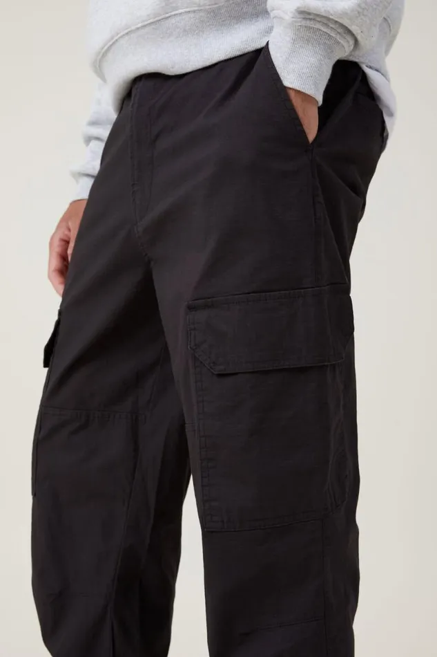 Cotton On Pants Ripstop Jogger Black 8211 Men Cotton On Pants Ripstop Jogger Black 8211 Men