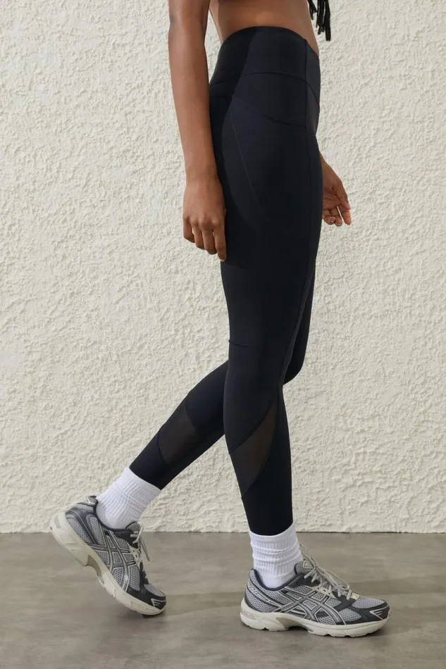 Cotton On Pants Ultra Luxe Mesh 78 Tight Black 8211 Women