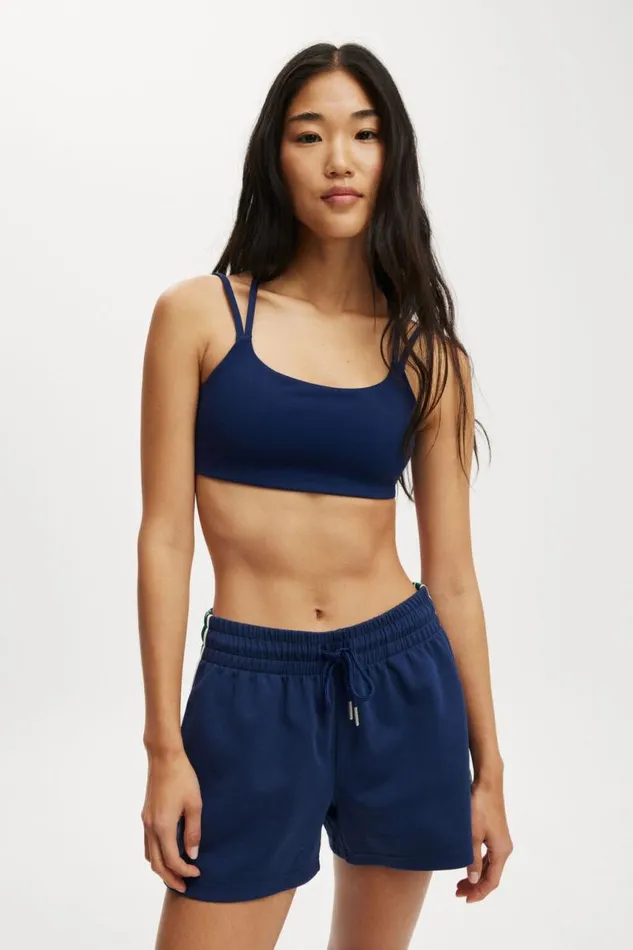 Cotton On Shorts Court Side Track Short Heritage Bluealpine Green 8211 Women