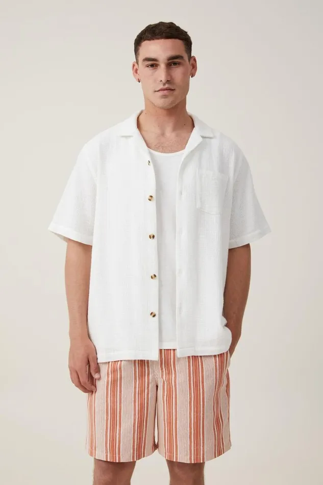 Cotton On Shorts Kahuna Short Clay Vertical 8211 Men Cotton On Shorts Kahuna Short Clay Vertical 8211 Men