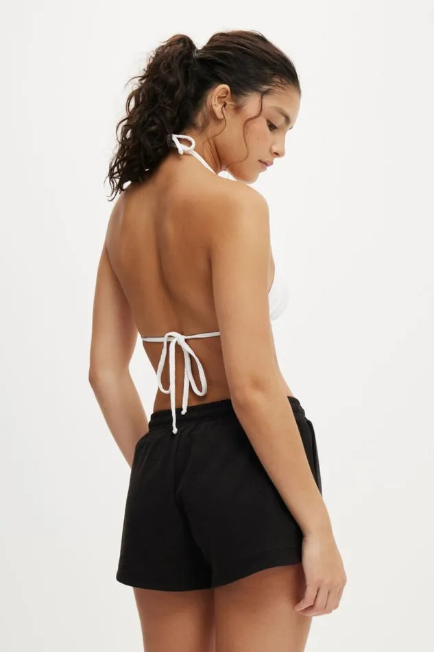 Cotton On Shorts Rib Beach Short Black 8211 Women