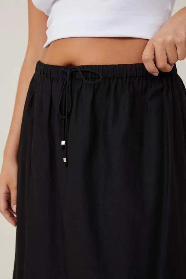Cotton On Skirts Rylee Lace Maxi Skirt Black 8211 Women