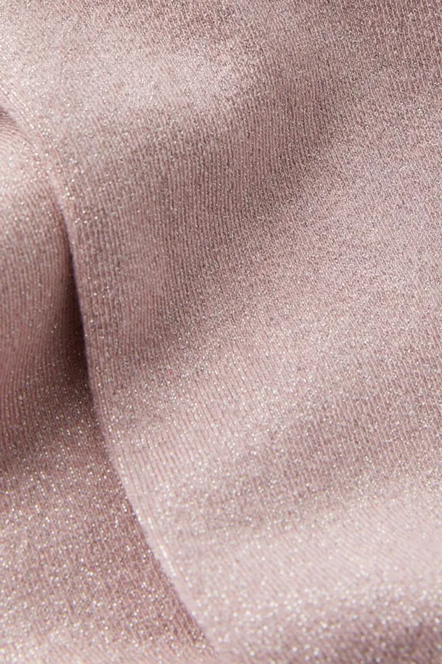 Cotton On Socks Sparkle Mid Crew Sock Dusty Pink 8211 Women
