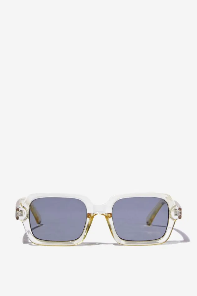 Cotton On Sunglasses The Cruiser Sunglasses Butter Crystalgrey 8211 Men