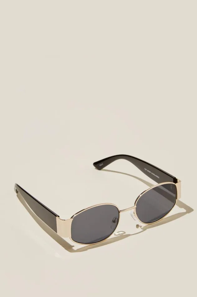 Cotton On Sunglasses The Seine Sunglasses Goldblack 8211 Men Cotton On Sunglasses The Seine Sunglasses Goldblack 8211 Men