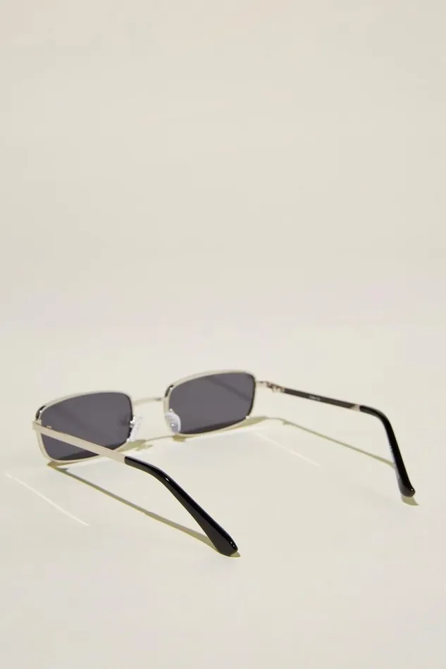 Cotton On Sunglasses The Streamline Sunglasses Silver Flash Black Smoke 8211 Men Cotton On Sunglasses The Streamline Sunglasses Silver Flash Black Smoke 8211 Men