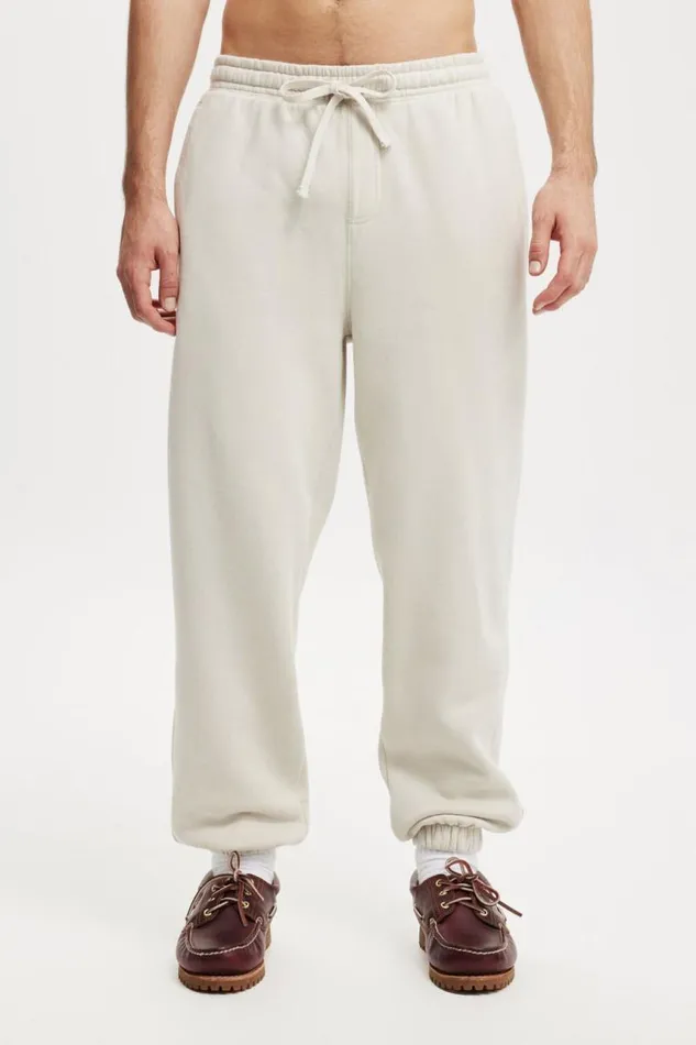 Cotton On Sweats and Hoodies Baggy Cuffed Track Pant Bone 8211 Men Cotton On Sweats and Hoodies Baggy Cuffed Track Pant Bone 8211 Men