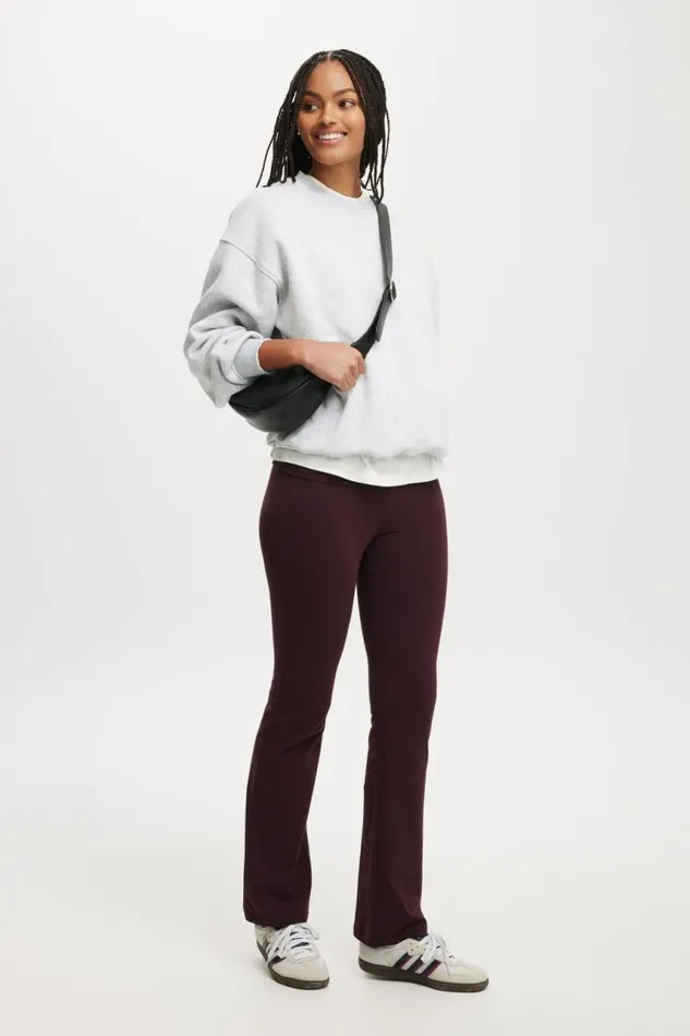 Cotton On SweatsandHoodies Classic Fleece Crew Sweatshirt Soft Grey Marle 8211 Women