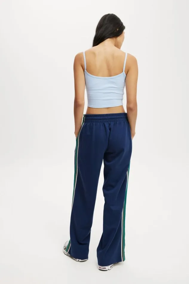 Cotton On SweatsandHoodies Court Side Track Pant Heritage Bluealpine Green 8211 Women Cotton On SweatsandHoodies Court Side Track Pant Heritage Bluealpine Green 8211 Women