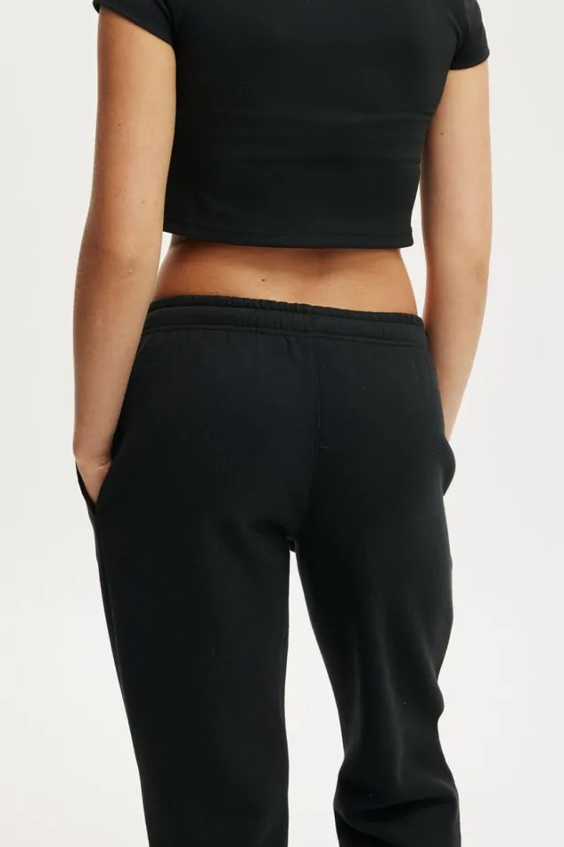 Cotton On SweatsandHoodies Plush Essential Gym Sweatpant Black 8211 Women