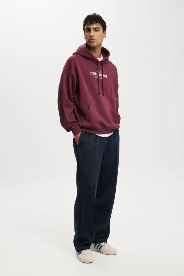 Cotton On Sweats and Hoodies Tricot Relaxed Track Pant Dark Navy 8211 Men