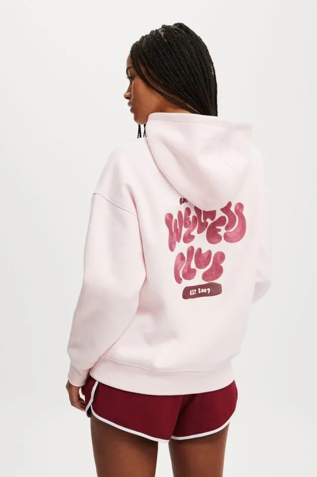 Cotton On Sweats Plush Premium Graphic Hoodie Cherry Dreambhwc Wellness Club V2 8211 Women Cotton On Sweats Plush Premium Graphic Hoodie Cherry Dreambhwc Wellness Club V2 8211 Women