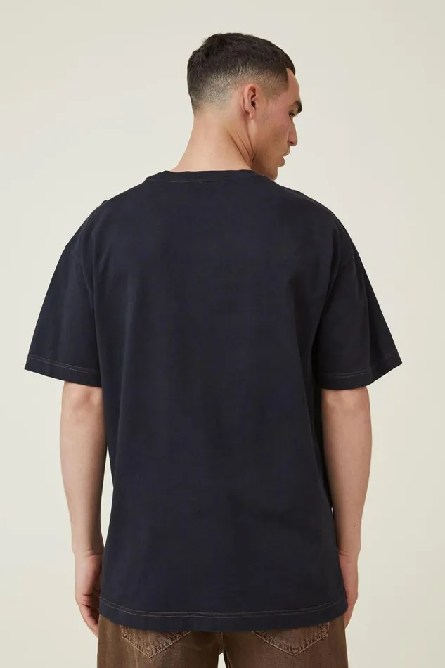 Cotton On Tees and Tanks Box Fit TShirt Black 8211 Men Cotton On Tees and Tanks Box Fit TShirt Black 8211 Men
