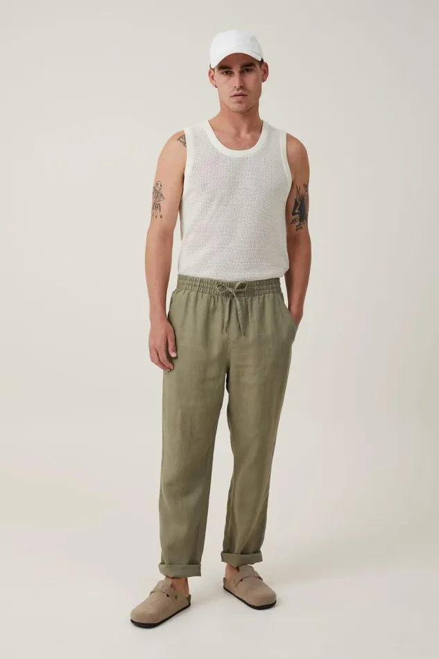 Cotton On Tees and Tanks Knit Tank Ivory 8211 Men Cotton On Tees and Tanks Knit Tank Ivory 8211 Men