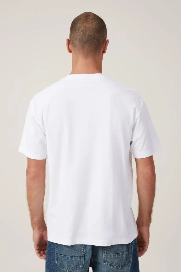 Cotton On Tees and Tanks Loose Fit College TShirt White Washington Parks 8211 Men Cotton On Tees and Tanks Loose Fit College TShirt White Washington Parks 8211 Men