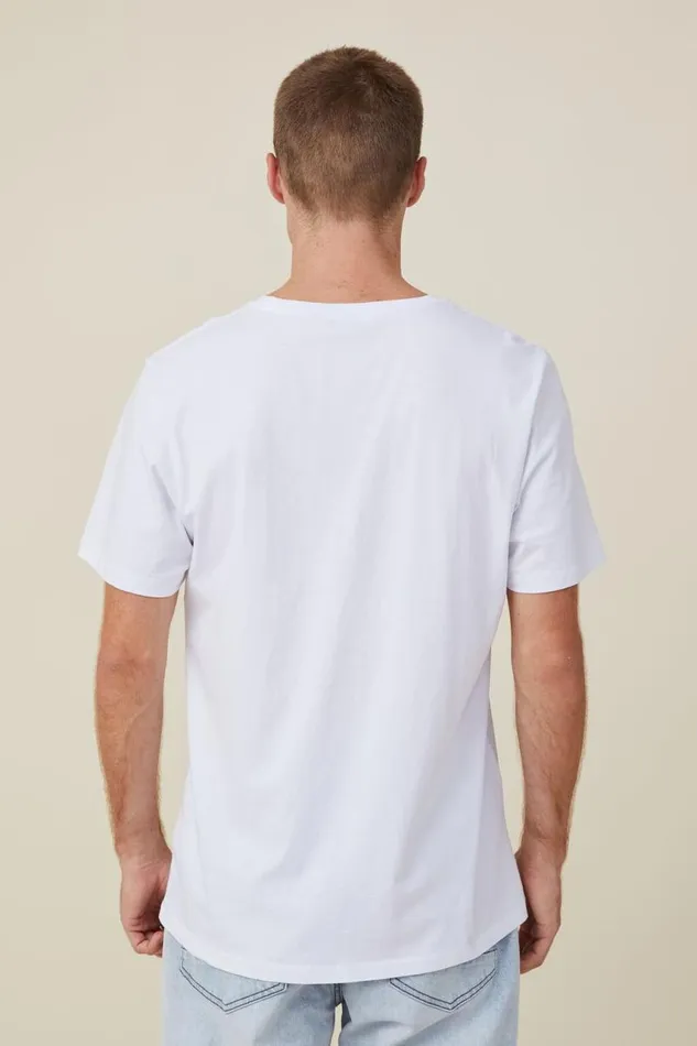 Cotton On Tees and Tanks Organic Regular Fit Crew TShirt White 8211 Men Cotton On Tees and Tanks Organic Regular Fit Crew TShirt White 8211 Men