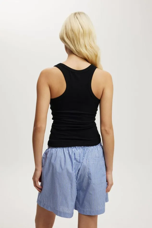 Cotton On Tops Sleep Recovery Racer Back Tank Top True Black 8211 Women Cotton On Tops Sleep Recovery Racer Back Tank Top True Black 8211 Women
