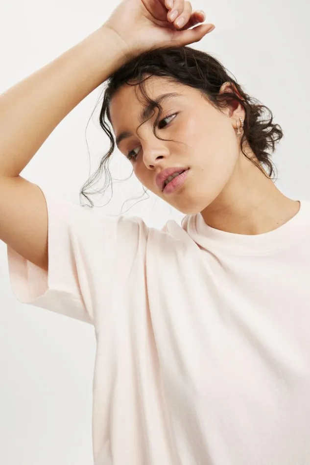 Cotton On Tops The Boxy Oversized Tee Flossy Pink 8211 Women