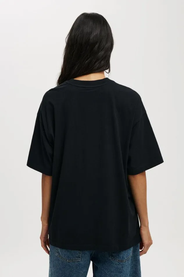 Cotton On Tops The Lcn Music Boxy Graphic Tee Lcn Br Peach Like A Girl Does Washed Black 8211 Women Cotton On Tops The Lcn Music Boxy Graphic Tee Lcn Br Peach Like A Girl Does Washed Black 8211 Women