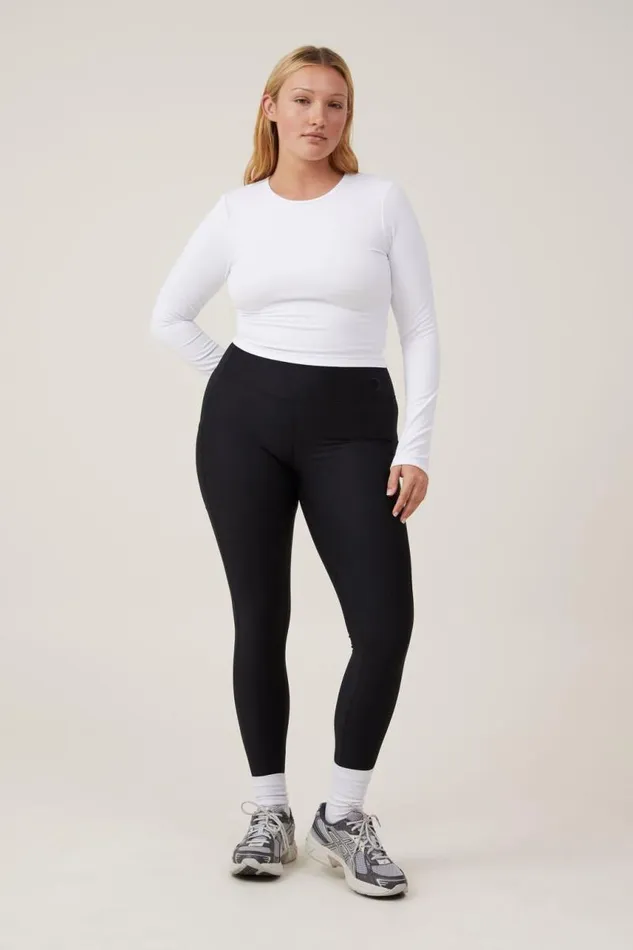Cotton On Tops Ultra Soft Fitted Long Sleeve Top White 8211 Women Cotton On Tops Ultra Soft Fitted Long Sleeve Top White 8211 Women