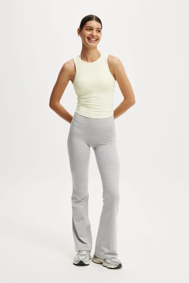 Cotton On Tops Ultra Soft Racer Tank Top Lemon Icing 8211 Women Cotton On Tops Ultra Soft Racer Tank Top Lemon Icing 8211 Women