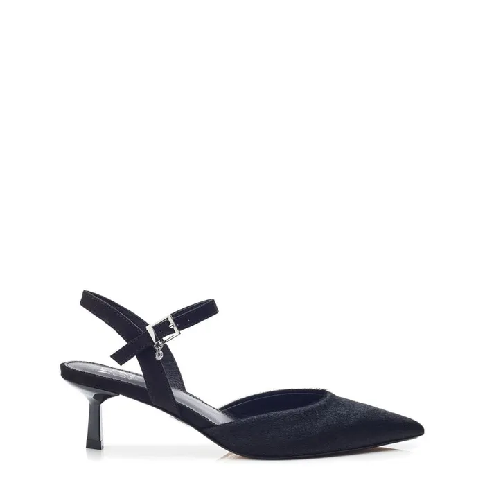 Court Shoes Women Moda In Pelle Jobourg Black Pony Hair