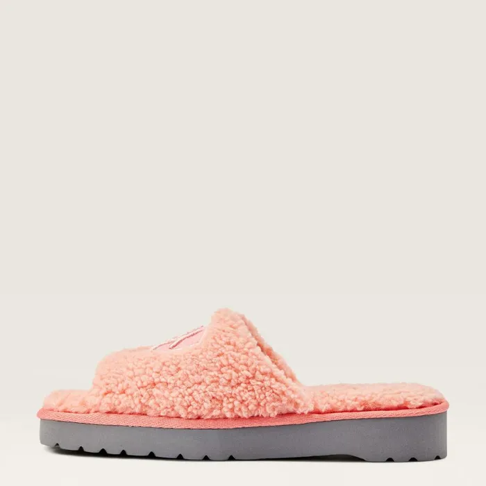 Cozy Chic Square Toe Slipper Fuzzy Pink Women Ariat Slippers Cozy Chic Square Toe Slipper Fuzzy Pink Women Ariat Slippers
