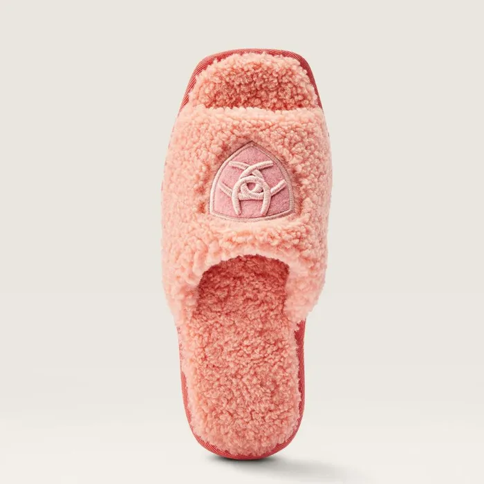 Cozy Chic Square Toe Slipper Fuzzy Pink Women Ariat Slippers Cozy Chic Square Toe Slipper Fuzzy Pink Women Ariat Slippers