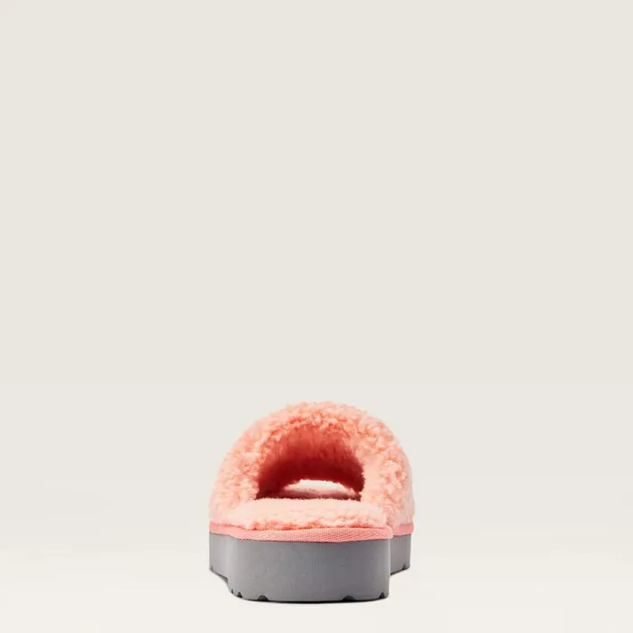 Cozy Chic Square Toe Slipper Fuzzy Pink Women Ariat Slippers Cozy Chic Square Toe Slipper Fuzzy Pink Women Ariat Slippers
