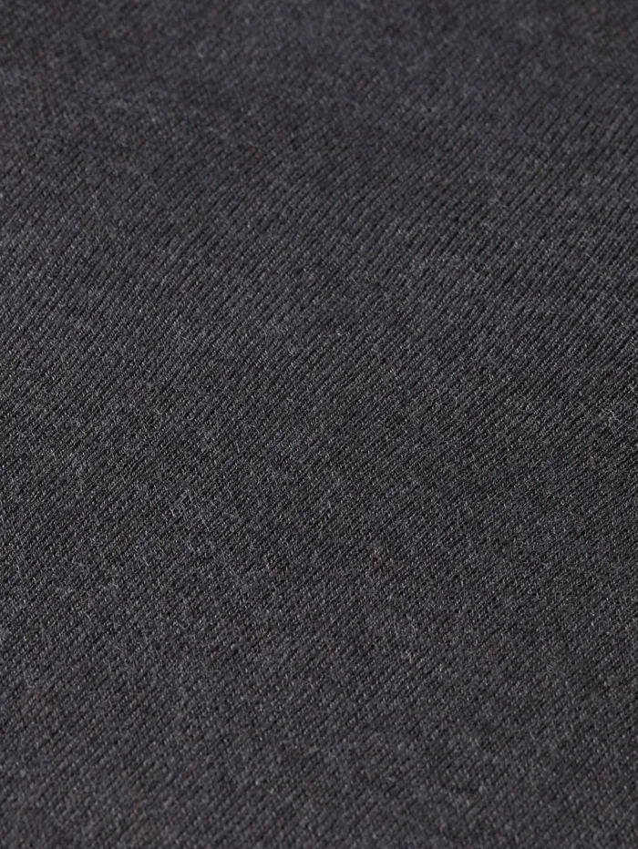 CREW NECK SHORT SLEEVED PULLOVER Charcoal Melange Women Scotch and Soda Sweatshirts and Hoodies CREW NECK SHORT SLEEVED PULLOVER Charcoal Melange Women Scotch and Soda Sweatshirts and Hoodies