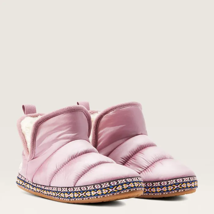 Crius Bootie Slipper Pink Women Ariat Slippers