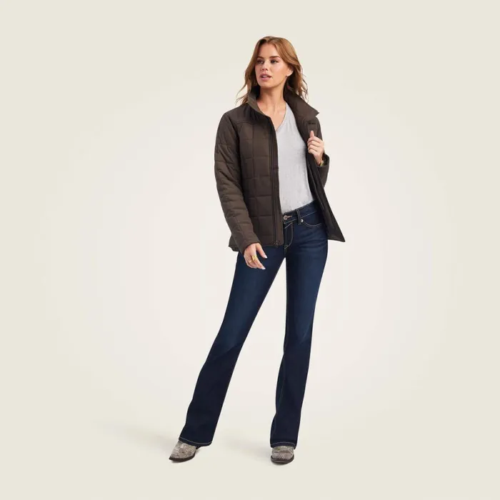 Crius Insulated Jacket Banyan Bark Women Ariat Jackets and Vests Crius Insulated Jacket Banyan Bark Women Ariat Jackets and Vests