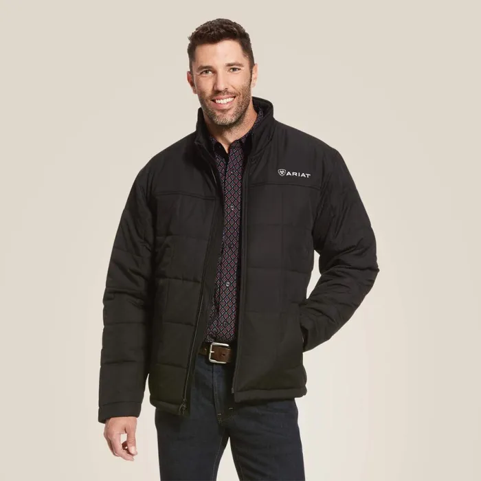 Crius Insulated Jacket Black Men Ariat Jackets and Vests