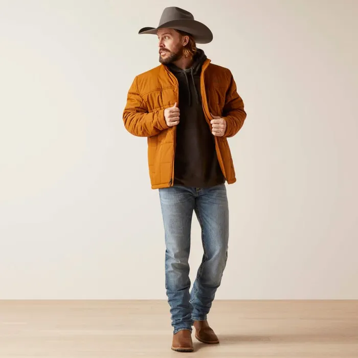 Crius Insulated Jacket Chestnut Men Ariat Jackets and Vests Crius Insulated Jacket Chestnut Men Ariat Jackets and Vests