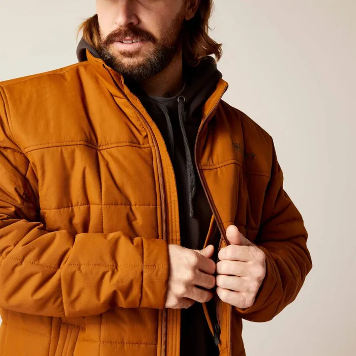 Crius Insulated Jacket Chestnut Men Ariat Jackets and Vests Crius Insulated Jacket Chestnut Men Ariat Jackets and Vests